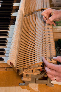 piano action repair